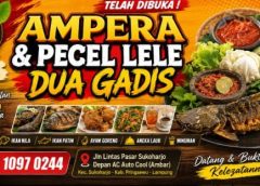 KINI HADIR DI PRINGSEWU! AMPERA & PECEL LELE DUA GADIS TAWARKAN MENU NUSANTARA HARGA RAMAH