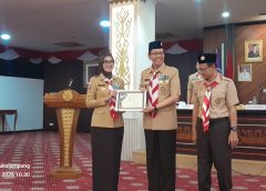 Ketua Kwarda Lampung Lantik Rektor UIN Raden Intan Jadi Kamabigus