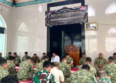 Korem 043/Gatam Gelar Doa Syukur Bersama Peringati HUT ke-81 RI