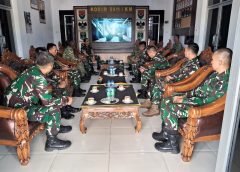 KODIM 0411/KM SAMBUT KUNJUNGAN PASIS DIKREG LXVIII SESKOAD DI WILAYAH LAMPUNG TENGAH