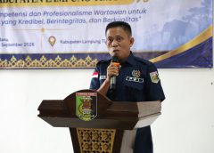 PWI Lampung Bersama PT PHE OSES Gelar UKW Madya Angkatan ke-39, di PWI Lampung Timur