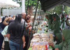 Kodim 0411/KM Gelar Bazar Murah Sambut HUT Ke-81 TNI di Metro Pusat