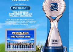 Lampung Raih Peringkat I TPID Terbaik Wilayah Sumatera 2026
