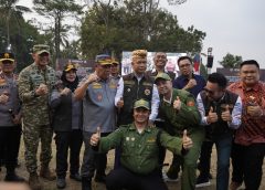 KEMAH BHAKTI SATYA LINMAS DAN PENGUKUHAN ORGANISASI ASLINMAS SERTA ABPEDNAS DIGELAR DI BANDAR LAMPUNG