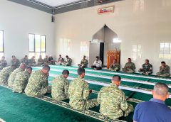Kodim 0411/KM Gelar Doa Bersama Sambut HUT ke-81 TNI