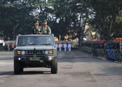 Tak Sekadar Upacara, HUT ke-81 TNI di Lampung Diisi Anjangsana ke Panti Asuhan