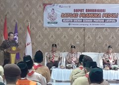Kwarda Lampung Perkuat Koordinasi Satgas Pramuka Peduli melalui Rakor