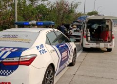 Dua Titik Tol BTB Terbakar, Asap Nyaris Lumpuhkan Pandangan Pengendara, di Mana Pengawasan Pengelola?