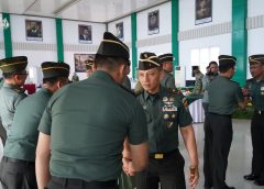 Danrem 043/Gatam Hadiri Sertijab Asintel Kasdam XXI/Radin Inten, Pangdam Tekankan Integritas dan Profesionalisme