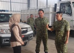 Danrem 043/Gatam Tinjau Koperasi KDKMP Kampung Astomulyo dalam Rangka Verifikasi dan Validasi