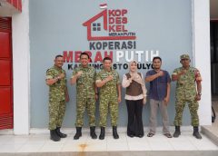 Danrem 043/Gatam Tinjau Kesiapan Operasional KDKMP Astomulyo