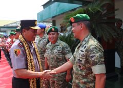 Danrem 043/Gatam dan Kapolda Lampung Perkuat Sinergi untuk Jaga Kondusivitas Wilayah