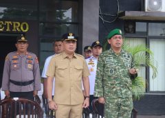 Dandim 0411/LT Hadiri Apel Gelar Pasukan Ops Patuh Krakatau 2026 di Kota Metro