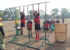 Wujudkan Fisik Prima, Dukung UKP, dan Asah Ketangkasan, Prajurit dan PNS Kodim 0411/LT Laksanakan Kesamaptaan Jasmani serta Renang Militer