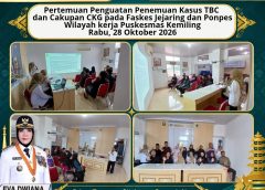 Puskesmas Kemiling Perkuat Penemuan Kasus TBC dan Cakupan Cek Kesehatan Gratis di Fasilitas Jejaring dan Ponpes