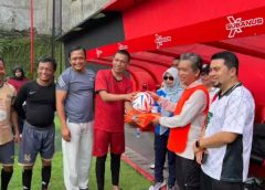 Tak Sekadar Adu Gol, Al Muzammil Yusuf dan PWI Lampung Rajut Keakraban Lewat Mini Soccer