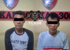Tim Tekab 308 Polres Metro Bekuk Dua Pelaku Curanmor Lintas Kabupaten, Motor Honda CRF Mahasiswa Disikat