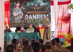 Bukan Sekadar Tugas Kewilayahan, Danrem 043/Gatam Minta Prajurit Proaktif Merangkul Masyarakat